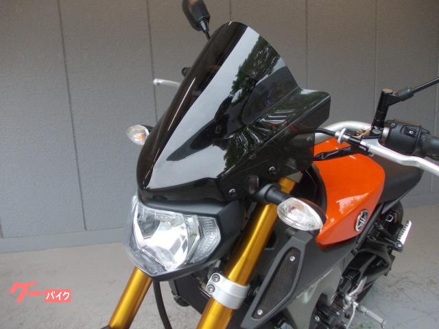 ヤマハ MT－09 RN34Jモデル 社外スクリーン 旧規格ETC付