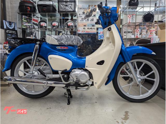 スーパーカブ１１０グリントウェーブブルーメタリックィスクブレーキキャストホイール