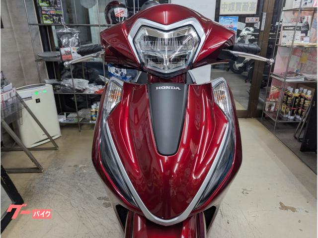 ホンダ リード125ニューカラー2026キャンディラスターレッド