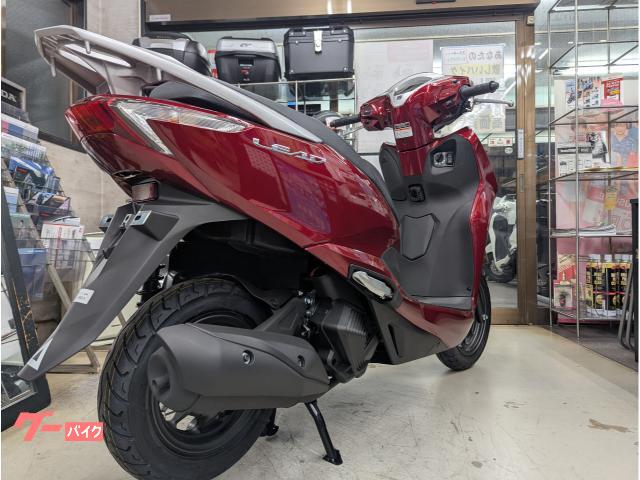 ホンダ リード125ニューカラー2026キャンディラスターレッド