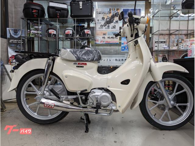 スーパーカブ１１０モリワキメガホンマフラー２０２６ディスクブレーキキャストホイール
