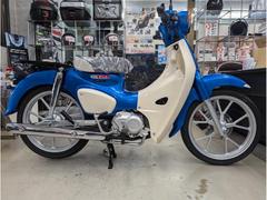 ホンダ　スーパーカブ１１０グリントウェーブブルーメタリックィスクブレーキキャストホイール