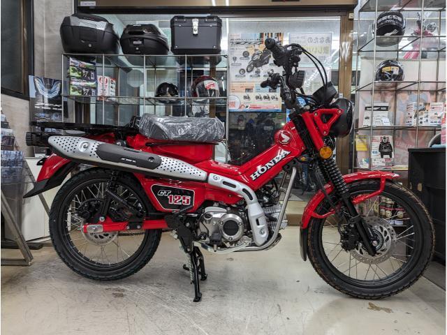 ホンダ CT125ハンターカブ2025グローイングレッド