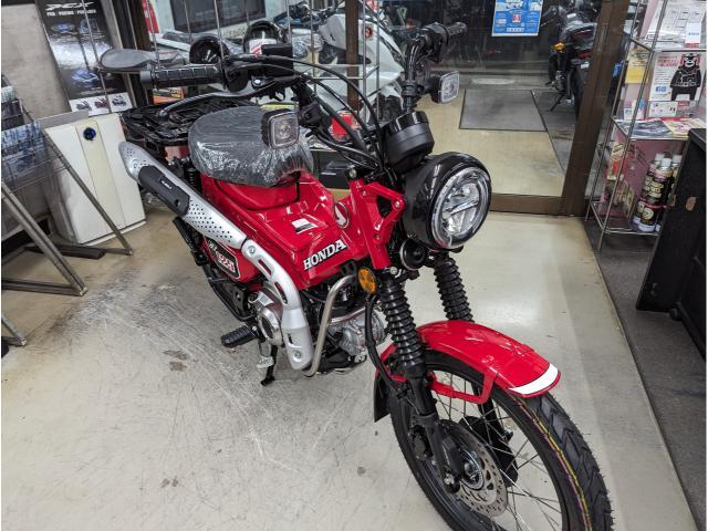 福岡近郊ct125 外装一式　レッド　ハンターカブ 新車 ホンダ CT125・ハンターカブ レッド（原付二種