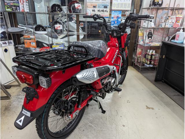 ホンダ CT125ハンターカブ2025グローイングレッド