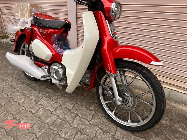 スーパーカブC125の純正シート（赤）