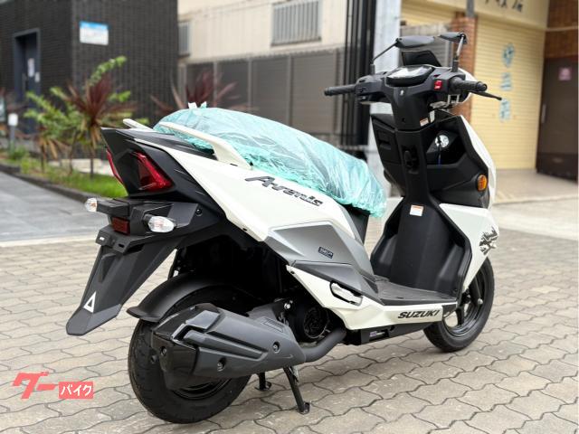 スズキ アヴェニス125 メーカー保証2年 盗難保険1年付き