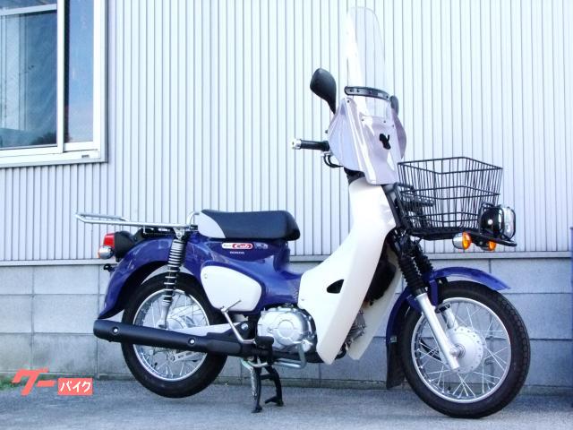 スーパーカブ５０プロ　２０２４年モデル　旭風防ウインドスクリーン　スペアキー付き