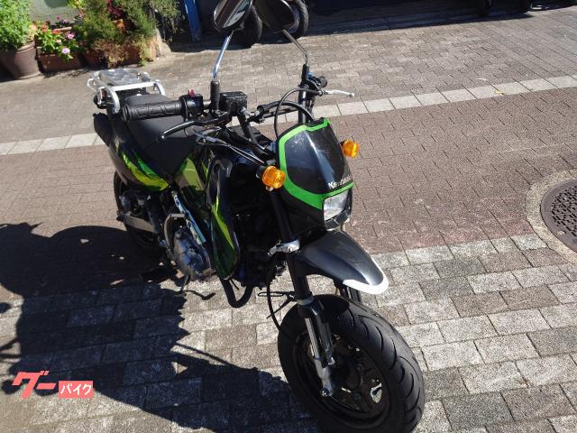 カワサキ KSR110 124cc エンジン アイドル点検済み クラッチ要整備 お手軽マシンの導入、泥沼への道？？（汗）