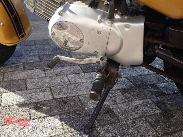 スズキ バンバン90 RV90 1型 馬蹄型ライト 純正空気入れ