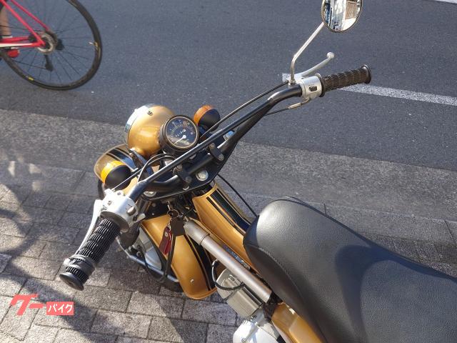 スズキ バンバン90 RV90 1型 馬蹄型ライト 純正空気入れ