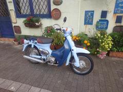 ホンダ　リトルカブ　スペシャル　セル付き四速　バイスブルー　２００２年モデル　キャブレター車