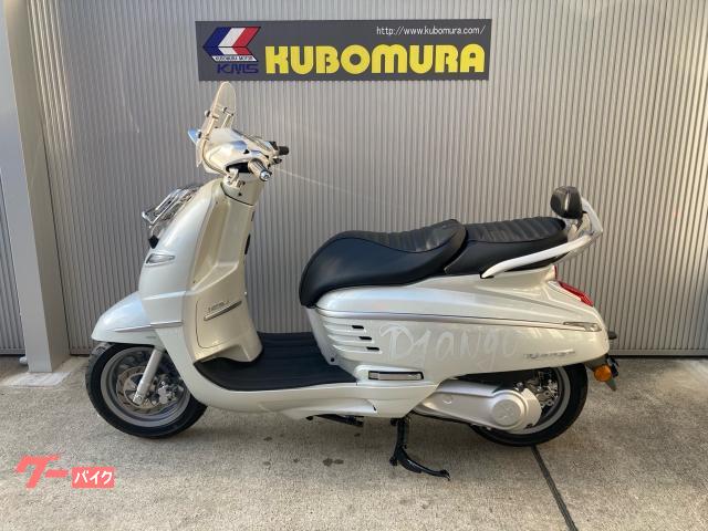 PEUGEOT ジャンゴ125 バックレスト Fキャリア LEDヘット