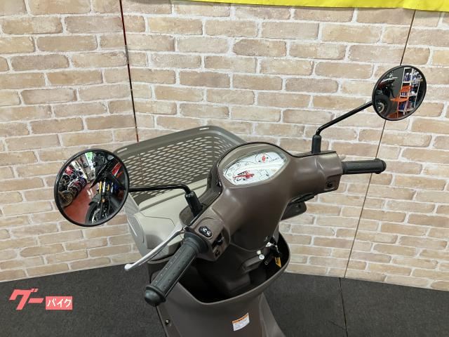 ワンオーナーのレッツバスケット スズキ レッツバスケット ワンオーナー メットインスクーター フロント