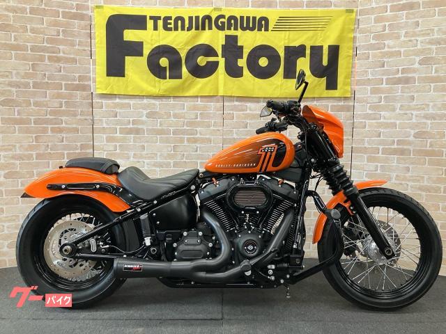 ＦＸＢＢＳ　ソフテイルストリートボブ１１４　カスタム多数　ケラーマン　バッサー二　ハイパープロリアサス　ハンドル　ライザー