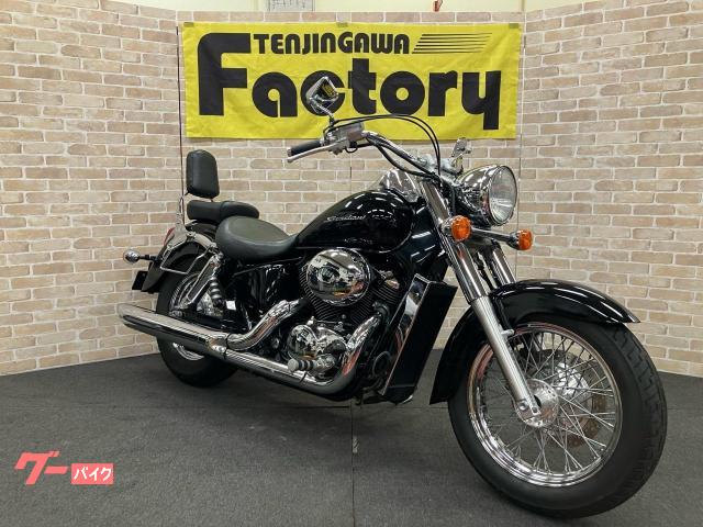 ホンダ シャドウ400 バックレスト ブラックオールペイント ETC