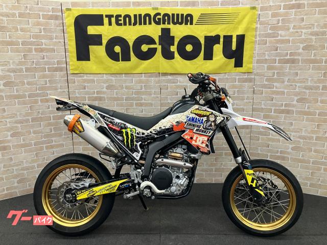 ＷＲ２５０Ｘ　ＷＲ２５０Ｘ　ＦＭＦサイレンサー　ＳＰ忠男エキパイ　ＺＥＴＡハンドル　Ｆサススプリング　フェンダーレス　シート加工