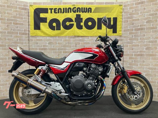 ＣＢ４００Ｓｕｐｅｒ　Ｆｏｕｒ　ＶＴＥＣ　Ｒｅｖｏ　ヨシムラチタンフルエキ　前後タイヤ　リアサス交換済　インジェクションモデル