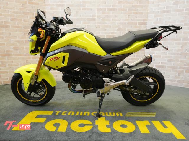 ホンダ グロム JC61モデル OVERフルチタン リアキャリア