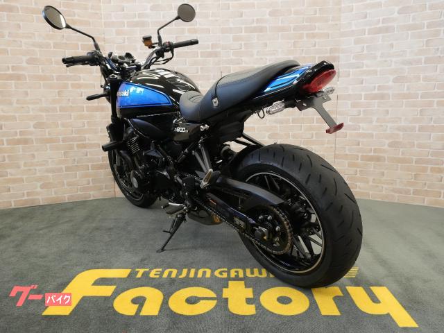 カワサキ Z900RS 各部ブラック化 ショートレバー フェンダーレス
