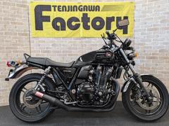 ホンダ　ＣＢ１１００ＡＢＳ　ＢＬＡＣＫＳＴＹＬＥ　６速ミッション　モリワキ　ショートマフラー　スライダー　ＥＴＣ　タンデムバー