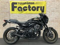カワサキ　Ｚ９００ＲＳアーキマフラー　ブラックオーリンズ　モリワキプレートステップ　シックデザインビキニシートカウル　Ｋ＆Ｈシート等カスタム