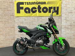 カワサキ　Ｚ１２５ＰＲＯ　ＫＲＴＥｄｅｔｉｏｎ　ヨシムラマフラー　メーターバイザー　Ｇクラフトタンデムバー　タックロールシート等カスタム多数