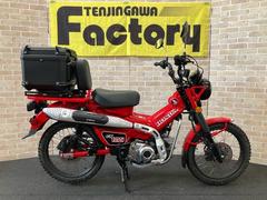 ホンダ　ＣＴ１２５ハンターカブ　バックレスト　リアボックス　装着
