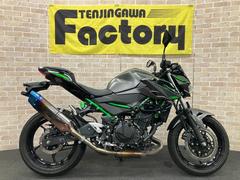 カワサキ　Ｚ２５０　ＴＲＩＣＫＳＴＡＲ　イカズチマフラー　ＬＥＤウインカー