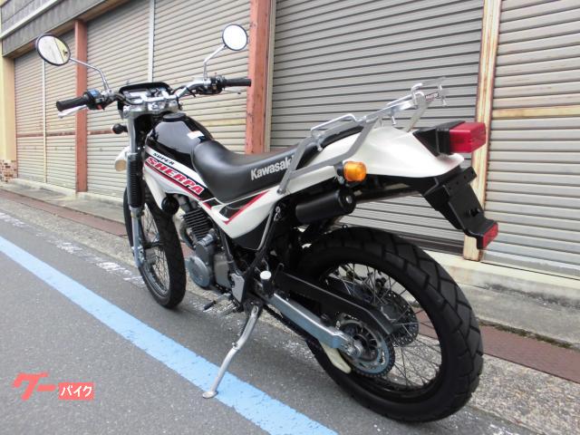 カワサキ スーパーシェルパ リアキャリア付き｜ウイングオート