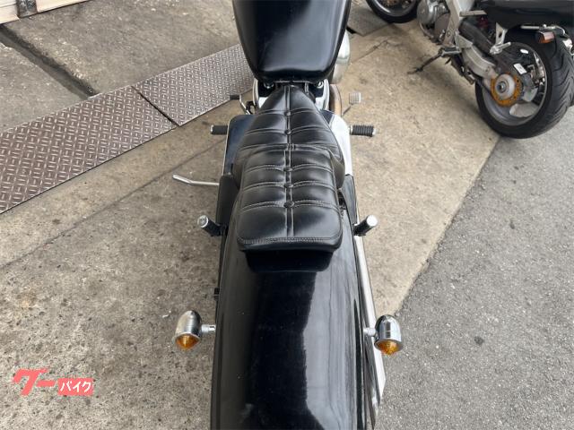 ホンダ スティード400 ロングフォーク トリプルツリー ローダウン