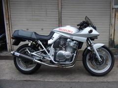 スズキ　ＧＳＸ４００Ｓ　ＫＡＴＡＮＡ　フルエキカーボンマフラー