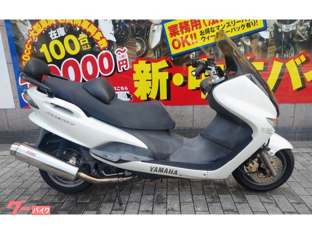 ヤマハ マジェスティ１２５ ＦＩモデル バーハンドル化 ＲＯＳＳＯマフラー｜ゲンチャリ屋 灘店｜新車・中古バイクなら【グーバイク】