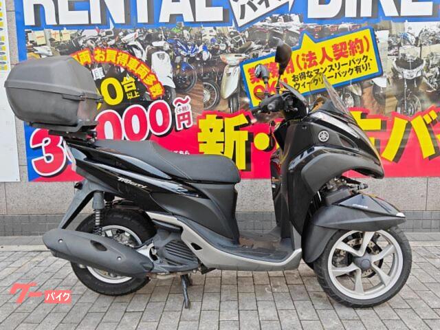トリシティ　ＳＥ８２Ｊ　２０１５年モデル　ＡＢＳ・リアボックス・ナックガード装備