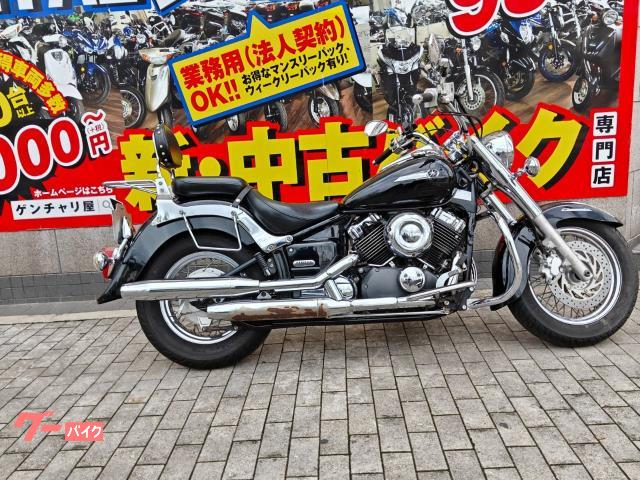 ドラッグスター４００クラシック　ＶＨ０１Ｊ　２００８年　ＥＴＣ　エンジンガード　バックレスト　バッグサポート