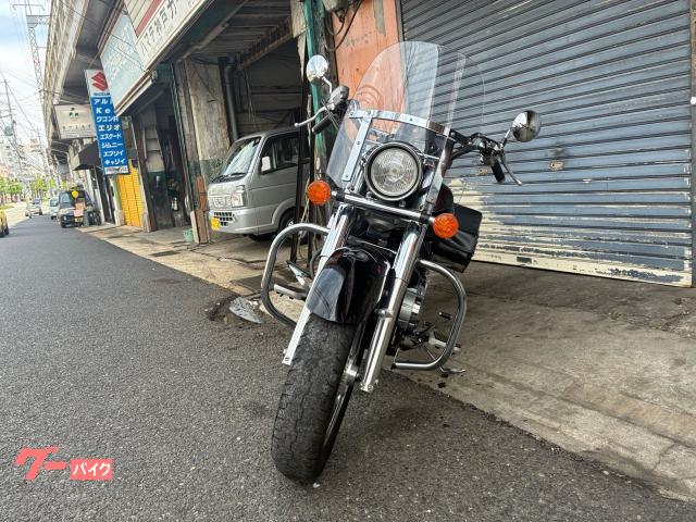 ホンダ シャドウ400クラシック ETC・サイドバック・風防付き／前