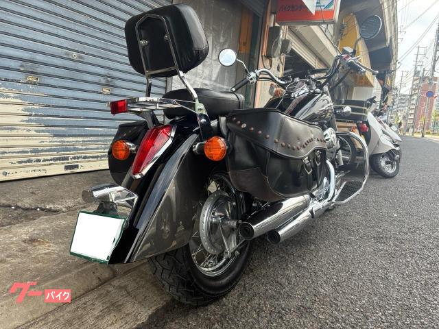 ホンダ シャドウ400クラシック ETC・サイドバック・風防付き／前