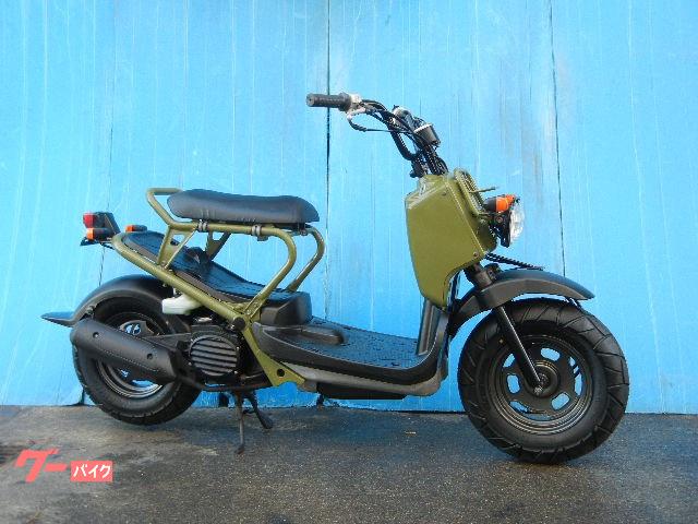 ホンダ ズーマー カーキグリーン 前後タイヤ新品 オレンジヴォックス 本店 新車 中古バイクなら グーバイク