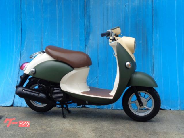 ビーノ　ＦＩ　マットグリーン　前後タイヤ新品