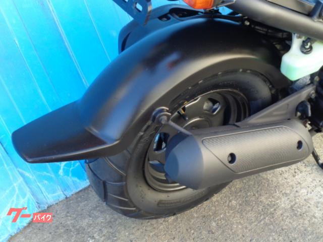 ホンダ ズーマー マットブラック ローダウンシート付｜オレンジ