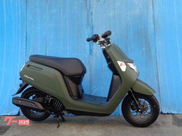 ダンク　マットカーキグリーン　前後タイヤ交換