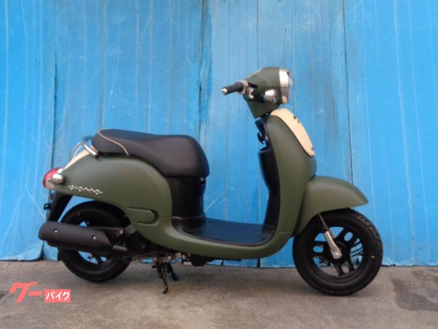 ジョルノ　ＦＩ　マットグリーン　前後タイヤ・駆動系新品