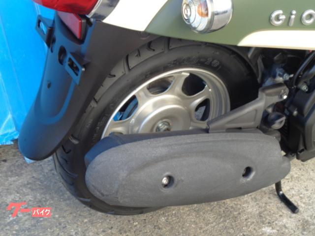 ホンダ ジョルノ マットグリーン 前後タイヤ新品｜オレンジヴォックス