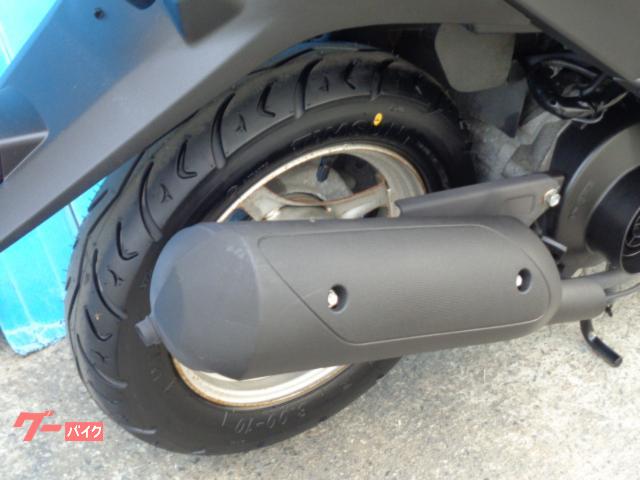 ホンダ Dio FIマットブラック 前後タイヤ新品｜オレンジ