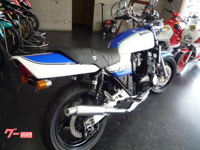 SUZUKI バイクタンク 青/白 GSX400インパルス GK79A スズキ GSX400インパルス タイプS クーリーカラー RPM