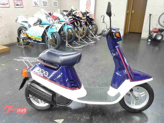 ＪＯＧ　２７Ｖ　紺／白　初代ペリカンジョグ　２スト　サイドスタンド付き