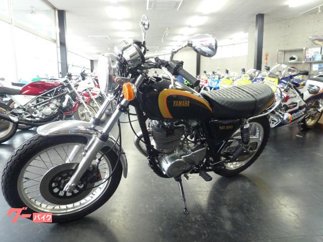 ヤマハ SR500 1型 黒金 2J2型 1984年｜オートショップ