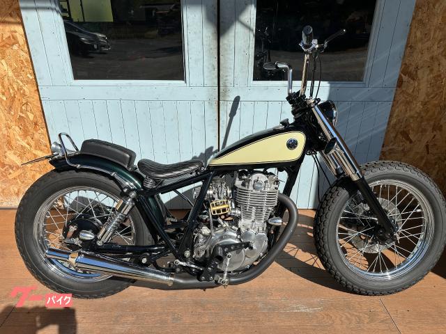SR400 GOODSチョッパー ジョッキーシフト 2025年JOINTS名古屋出展車両