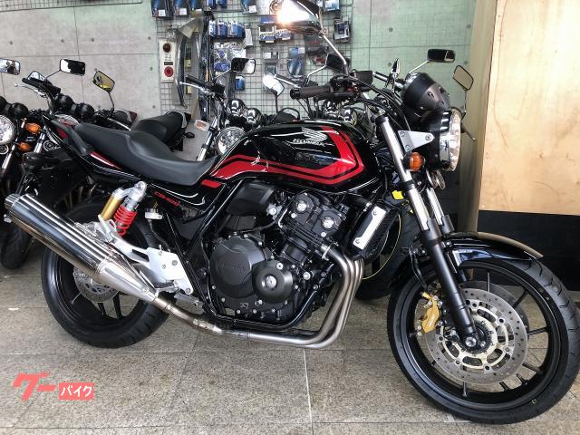 ＣＢ４００Ｓｕｐｅｒ　Ｆｏｕｒ　ＶＴＥＣ　Ｒｅｖｏ　後期モデル　ＡＢＳ　Ｅパッケージ　黒／赤ライン限定カラー仕様　前後タイヤ新品
