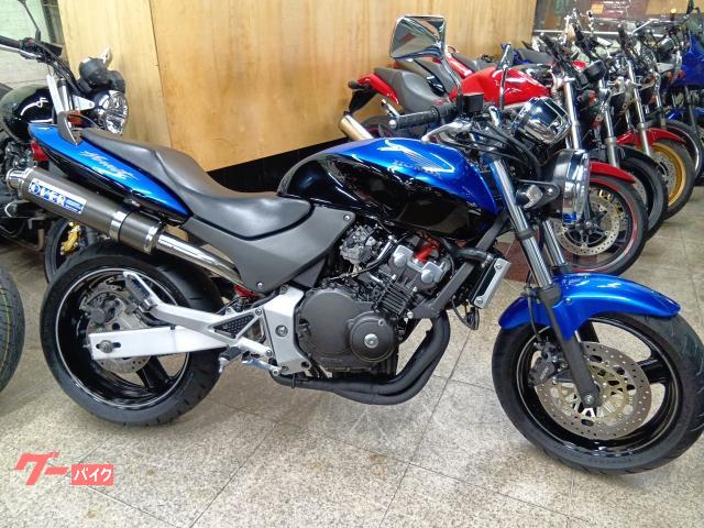 ＨＯＲＮＥＴ　ＤＸ　２００７年最終モデル　ＯＶＥＲ製カーボンマフラー　バッテリー新品　ＬＥＤヘッドライトバルブ　スペアキー付